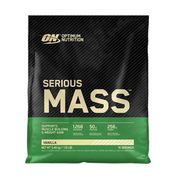 Optimum Nutrition Serious Mass Vanilla 5.4kg imported from the UK