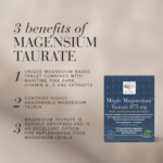 New Nordic Magic Magnesium Taurate 875mg 60 Tablets delivered from the UK to Nigeria by OrderForMe UK