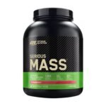 Optimum Nutrition Serious Mass Strawberry 2.73kg imported from the UK and delivered to Nigeria by OrderForMe UK.