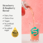 Symprove Daily Live & Active Bacteria Strawberry & Raspberry Flavour Water Based Food Supplement 500ml imported from the UK and delivered to Nigeria by OrderForMe UK.