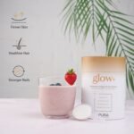 Pura Collagen glow+ Advanced Collagen PLUS Formula delivered from the UK to Nigeria by OrderForMe UK.