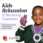 Novomins Kids Magnesium Strawberry Flavoured Gummies delivered from the UK to Nigeria by OrderForMe UK