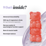 Novomins Kids Magnesium Strawberry Flavoured Gummies delivered from the UK to Nigeria by OrderForMe UK