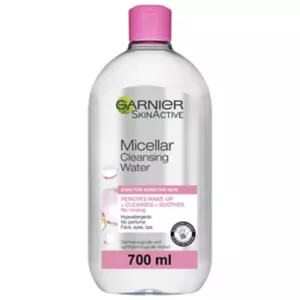 Garnier Micellar Water Gentle Face Cleanser & Makeup Remover for Sensitive Skin 700ml