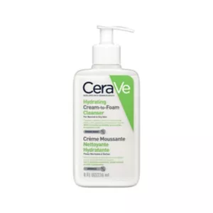 CeraVe Hydrating Cream-to-Foam Cleanser with Amino Acids for Normal to Dry Skin 236ml