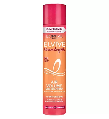 Image of L'Oreal Paris Elvive Dream Lengths Air Volume Dry Shampoo 200ml offer L'Oreal Paris Elvive Dream Lengths Air Volume Dry Shampoo 200ml