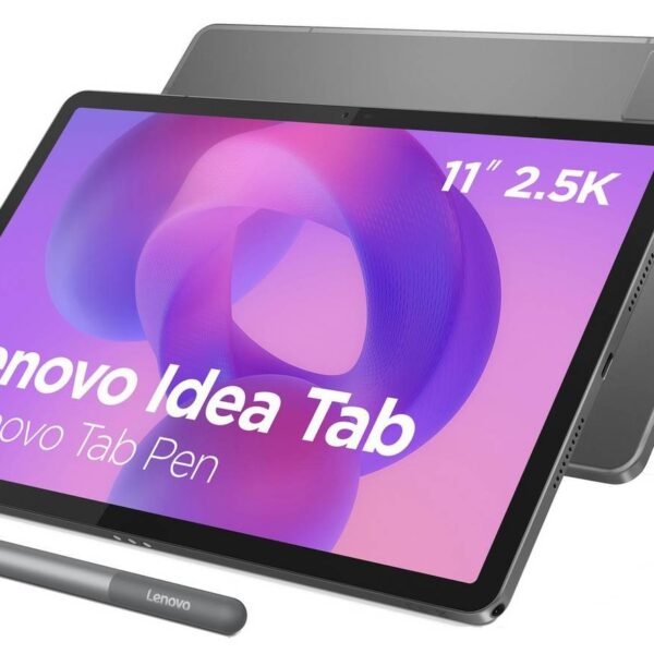 Lenovo Idea Tab 11 Inch 128GB Wi-Fi Tablet with Tab Pen in Grey available at Order For Me UK
