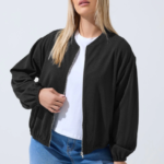 Black Bomber Jacket by Next UK