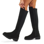 Black Knee High Boots by Next UK