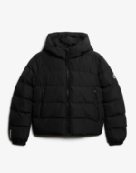 Black Lightweight Puffer Jacket by Next UK