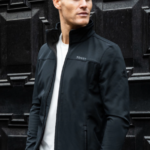 Black Softshell Jacket by Next UK