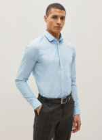 Blue Navy Regular Fit Easy Care Single Cuff Smart Shirt | Buy Next UK Shirts in Nigeria