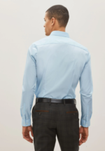 Blue Navy Regular Fit Easy Care Single Cuff Smart Shirt by Next UK Tags: Next UK, Blue Shirt, Men's Shirt, Smart Shirt, Office Wear, Formal Wear, UK Fashion, Nigeria Shopping
