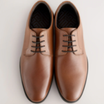 Next UK Brown Leather Lace-Up Derby Shoes