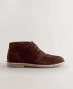 Brown Suede Desert Boots by Next UK