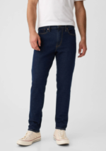 Dark Wash Tapered Fit Jeans by Next UK
