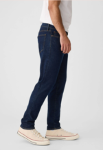 Dark Wash Tapered Fit Jeans by Next UK