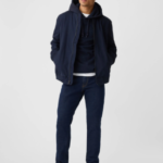 Dark Wash Tapered Fit Jeans by Next UK