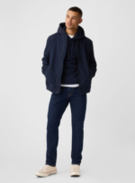 Dark Wash Tapered Fit Jeans by Next UK