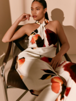 Floral Print Midi Dress by Next UK