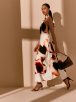 Floral Print Midi Dress by Next UK