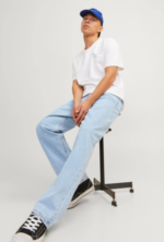 Light Blue Relaxed Fit Jeans by Next UK