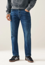 Next UK Mid Blue Slim Fit Classic Stretch Jeans