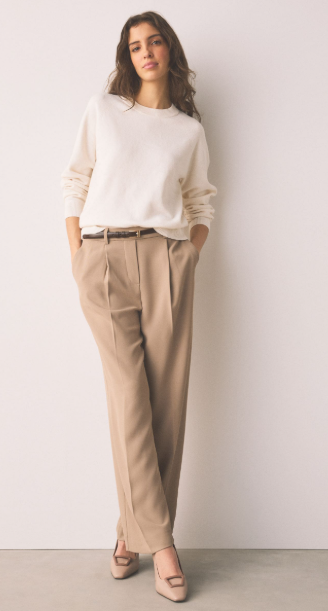 Nude Block Heel Court Shoes by Next UK