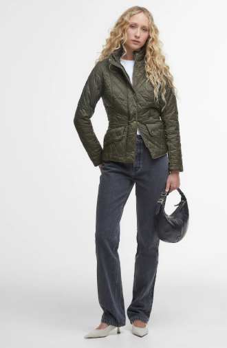 Olive Quilted Jacket by Next UK
