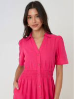Pink Tiered Maxi Dress by Next UK