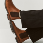 Tan Leather Chelsea Boots by Next UK