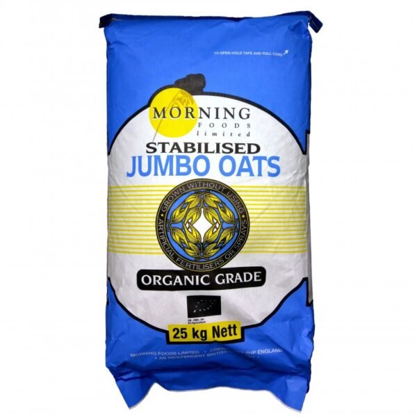 Organic Jumbo Oats 25kg