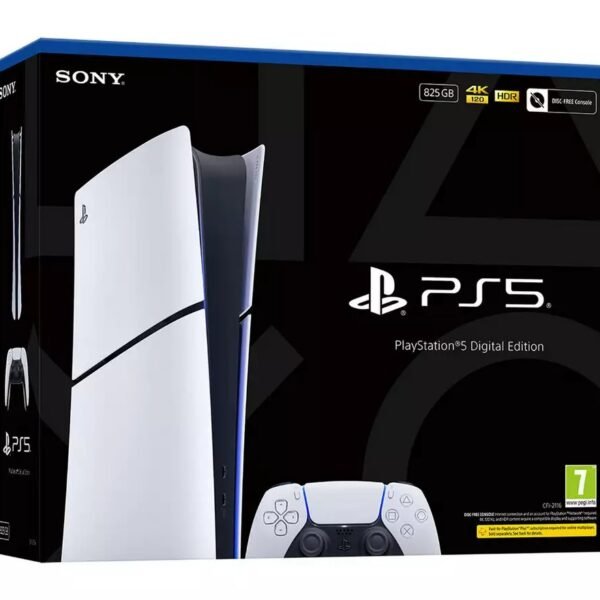 PlayStation 5 Digital Edition Slim Console available at Order For Me UK