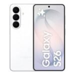 SIM Free Samsung Galaxy S26 5G 512GB AI Mobile Phone in White available at Order For Me UK