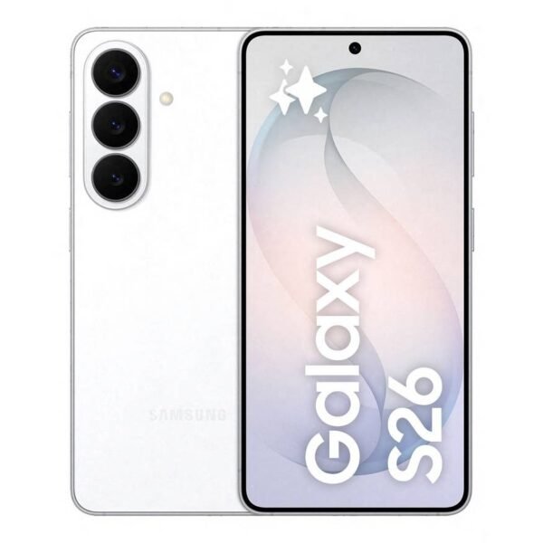 SIM Free Samsung Galaxy S26 5G 512GB AI Mobile Phone in White available at Order For Me UK