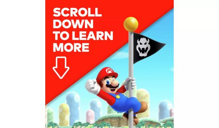 Super Mario Bros. Wonder Nintendo Switch Game available at Order For Me UK