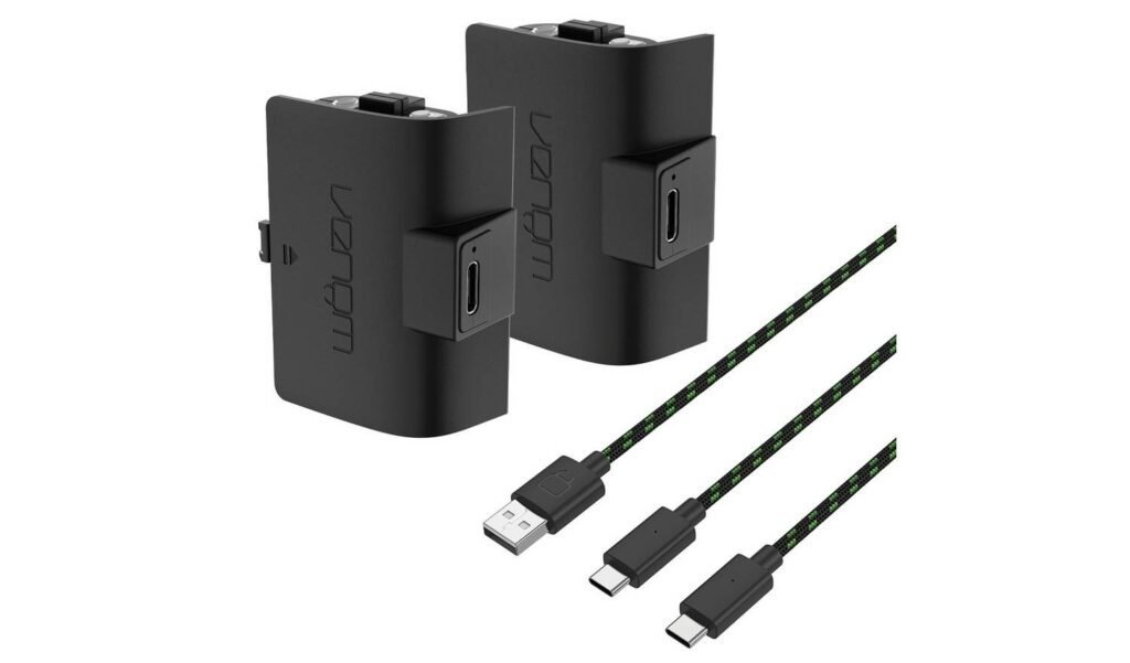 Venom Twin Rechargeable Battery Packs for Xbox Series X/S and Xbox One available at Order For Me UK