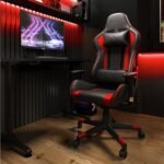 X Rocker Alpha eSports Office Gaming Chair in Red available at Order For Me UK