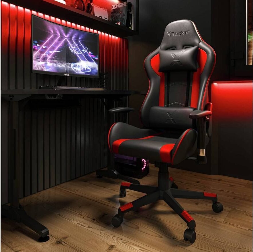 x-rocker-alpha-esports-office-gaming-chair-red-order-for-me-uk (1) X Rocker Alpha eSports Office Gaming Chair in Red available at Order For Me UK