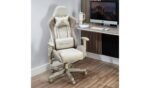 X Rocker Alpha Fabric Office Gaming Chair in Beige available at Order For Me UK